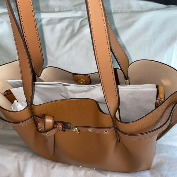 Michael Kors Emilia Tote Leather Bag